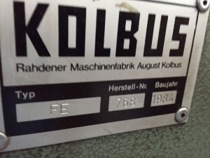 KOLBUS BF40 13X